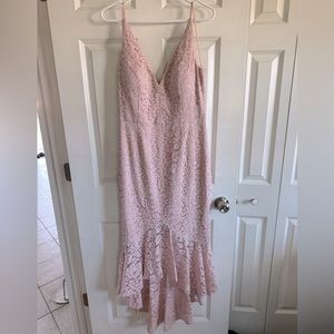 Nordstrom High-low Lace Dress